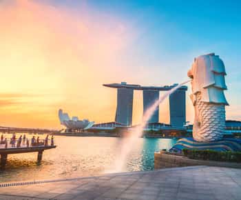 Singapore: Tour condiviso della città in furgone/autobus