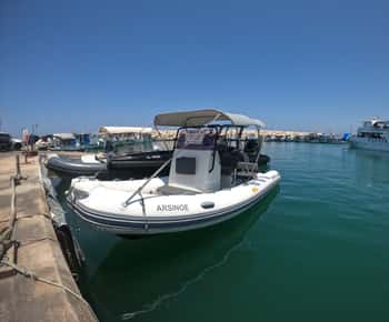 Self-Drive Boat Rental Latchi: Paphos Transfer Available