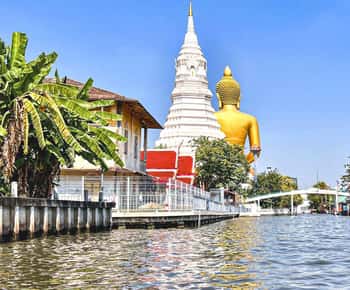 2 Hours Private Bangkok Canal Boat Tour by Long-Tail Boat