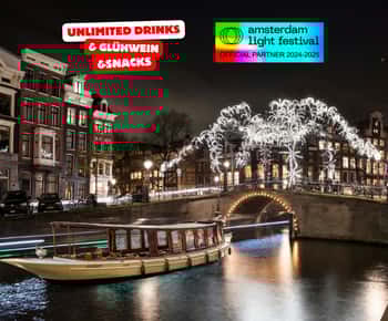 Amsterdam: Light Festival Heated Cruise with Drinks Option