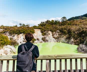 Waiotapu: Thermal Park and Lady Knox Geyser Entry Ticket