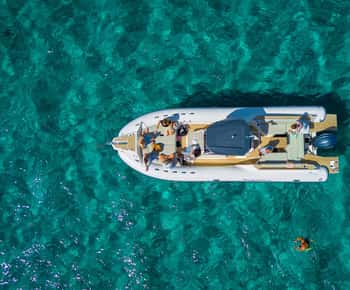Villasimius 3,5 hr Marine Park tour with snorkeling & drinks