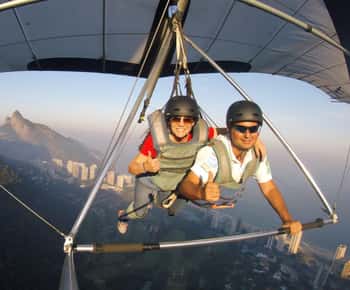 Rio de Janeiro: Hang Gliding or Paragliding Flights