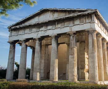 Toegangsticket voor de Agora en de Hephaistos Tempel