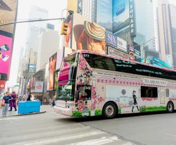 NYC: Tea Around Town Bus Tour with Live Entertainment