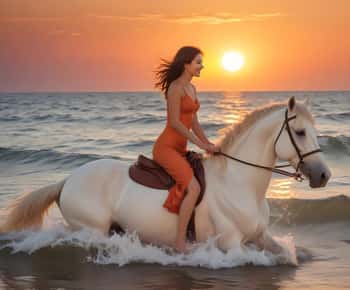 Hurghada: Arabian Desert and Sea Horseback Adventure