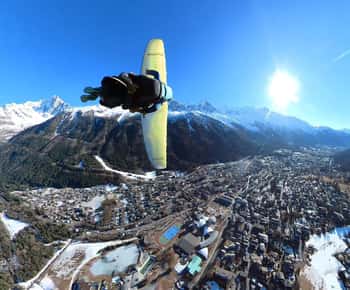 Chamonix: Voo de parapente duplo com vídeo