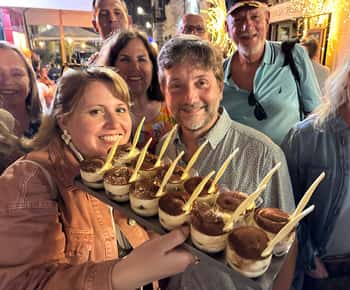 Roma: tour gastronómico y vinícola por el gueto judío y Campo de Fiori por la noche