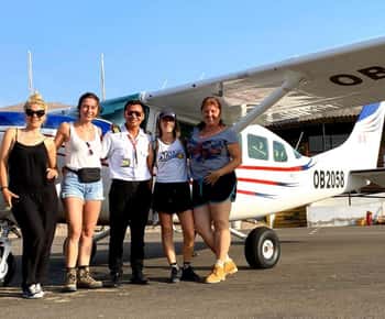 Nazca-lijnen vlucht - Mystiek vliegen - Vliegtuigtour op Nasca