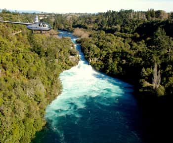 Taupo: Huka Falls Helicopter Ride