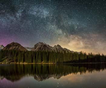 Wycieczka piesza „Zachód słońca i gwiazdy w Parku Narodowym Banff