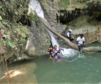 Jarabacoa: excursão de canyoning e rapel no rio Jimenoa