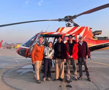 Katmandú: tour en helicóptero al campamento base del Everest con el lago Gokyo