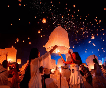 Chiang Mai: 2025 Loy Krathong Lantern VIP (reserva anticipada)