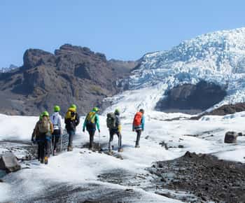 Skaftafell: Caminhada fácil em grupo pela geleira Falljokull