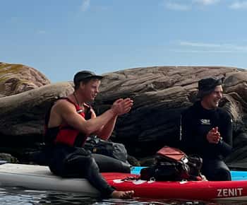 Fjällbacka: Tour de colheita de algas marinhas e remo em SUP