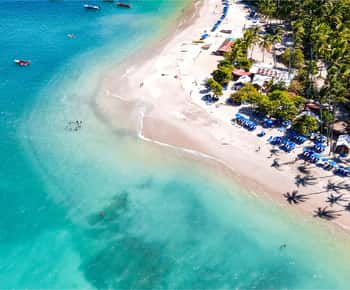From Jaco: Tortuga Island Boat Tour with Snorkel and Lunch