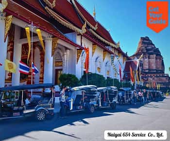 Explorați Chiang Mai cu Tuk Tuk Thailanda.