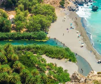Wycieczka prywatna: Ogród Botaniczny – Spili – Preveli – Plakias