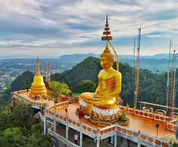 Krabi: Tiger Cave, Hot Springs and Emerald Pool Jungle Tour