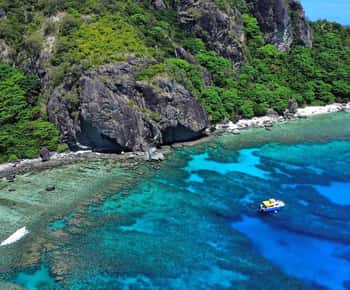Fidji : Croisière en bateau d'une journée authentiquement fidjienne