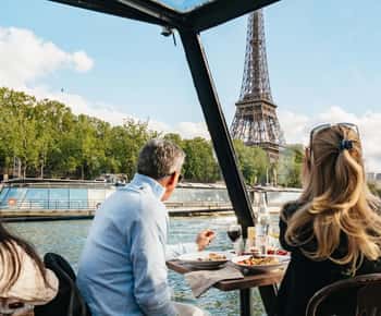 Paris: Cruzeiro com jantar gourmet de 3 pratos no rio Sena