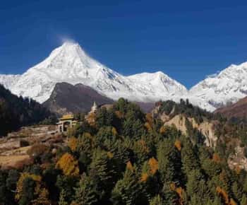 Desde Katmandú: Circuito Manaslu de 13 días y trekking al campamento base.