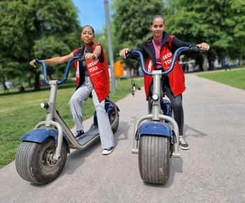 Berlim: Tour guiado na cidade por 2 horas com Fat Tire E-Scooter