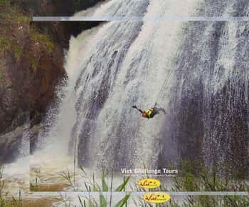 Dalat: Canyoning Extreme Adventure at Datanla Waterfall