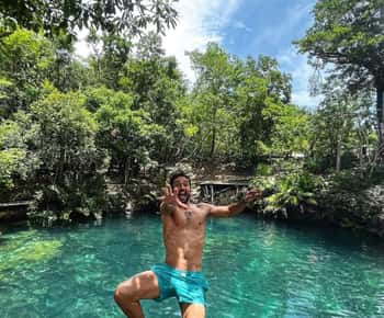 Tulum: Casa Tortuga Cenote Natural Park Wycieczka z przewodnikiem