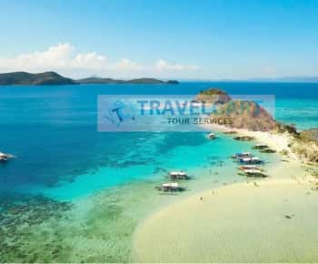 Passeio de barco com almoço pela ilha de Coron