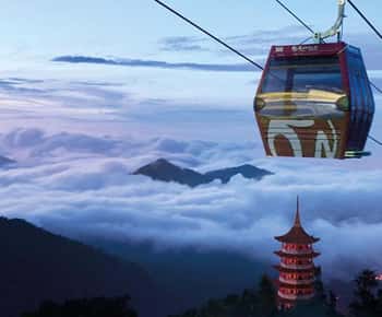 Genting Highland: Premium Outlets Cable Car