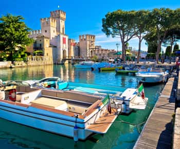 Da Milano: Verona, Sirmione, Lago di Garda Crociera in barca privata