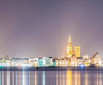 Croisière lumineuse sur le Sund à bord du bateau de croisière Sundevit