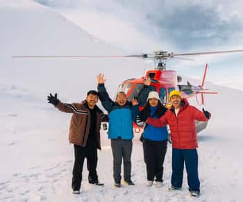 Glenorchy: Lądowanie helikopterem na śniegu | 25–30 minut