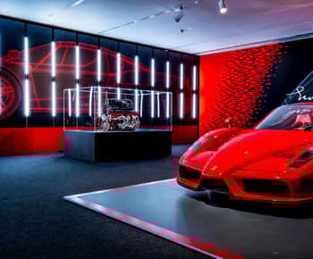 Maranello: Ferrari Museum Entrance and Professional F1 Simulator