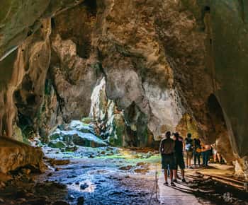 Desde Cairns: Excursión de un día completo a las cuevas de Chillagoe y el Outback