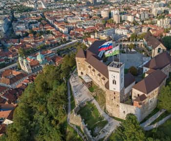 Ljubljana: toegangsticket kasteel met optionele kabelbaanrit