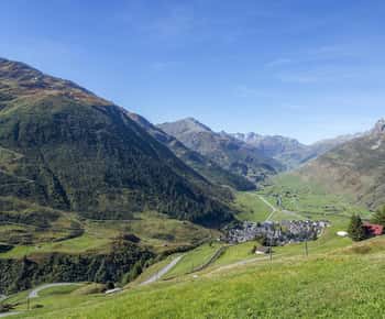 Andermatt private geführte Stadttour