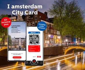 Amsterdã: Cartão turístico com entrada gratuita e transporte público