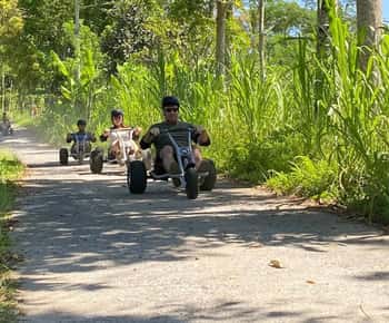 Bali: Jungle Cart Ride, Bidadari Resto, and Lunch