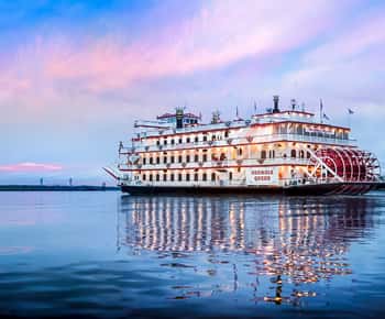 Savannah: cruzeiro ao pôr do sol em barco fluvial