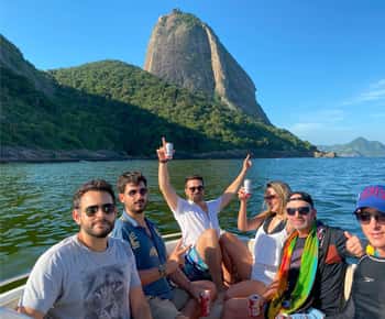 Rio de Janeiro: Passeio de Lancha - Passeio na Praia com Cerveja
