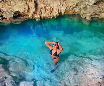 Zanzibar: Blue Lagoon, Rock Restaurant, Cave, and Beach Trip