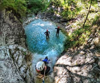 Soča Valley Canyoning Adventure; Kobarid/Bovec