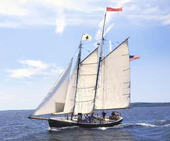 Camden: Schooner Surprise Sunset Sail
