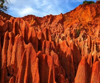 Visit the Tsingy rouge: cruise ship excursions in Antsiranana