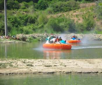 De Side/Manavgat: Experiência de safari de hovercraft na natureza