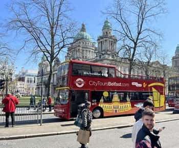 Belfast: 1 ou 2 dias de tour de ônibus hop-on hop-off