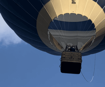 Ten zuiden van Parijs: ballonvaart